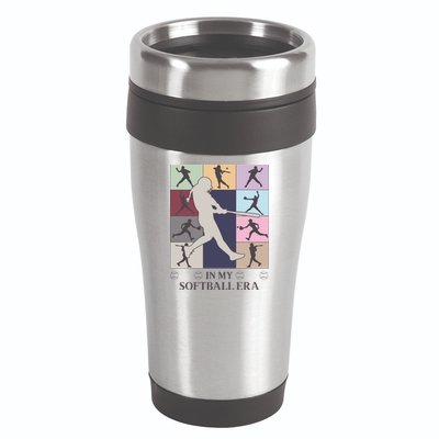 In My Softball Era 16oz Travel Tumbler