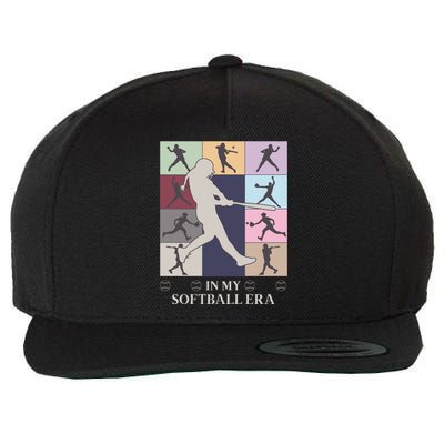 In My Softball Era Wool Snapback Cap