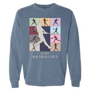 In My Softball Era Garment-Dyed Sweatshirt