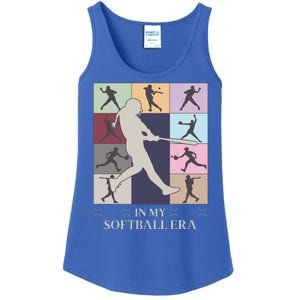 In My Softball Era Ladies Essential Tank