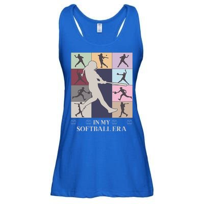 In My Softball Era Ladies Essential Flowy Tank