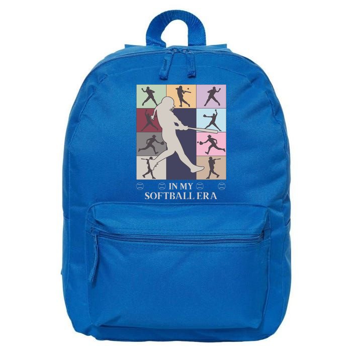 In My Softball Era 16 in Basic Backpack