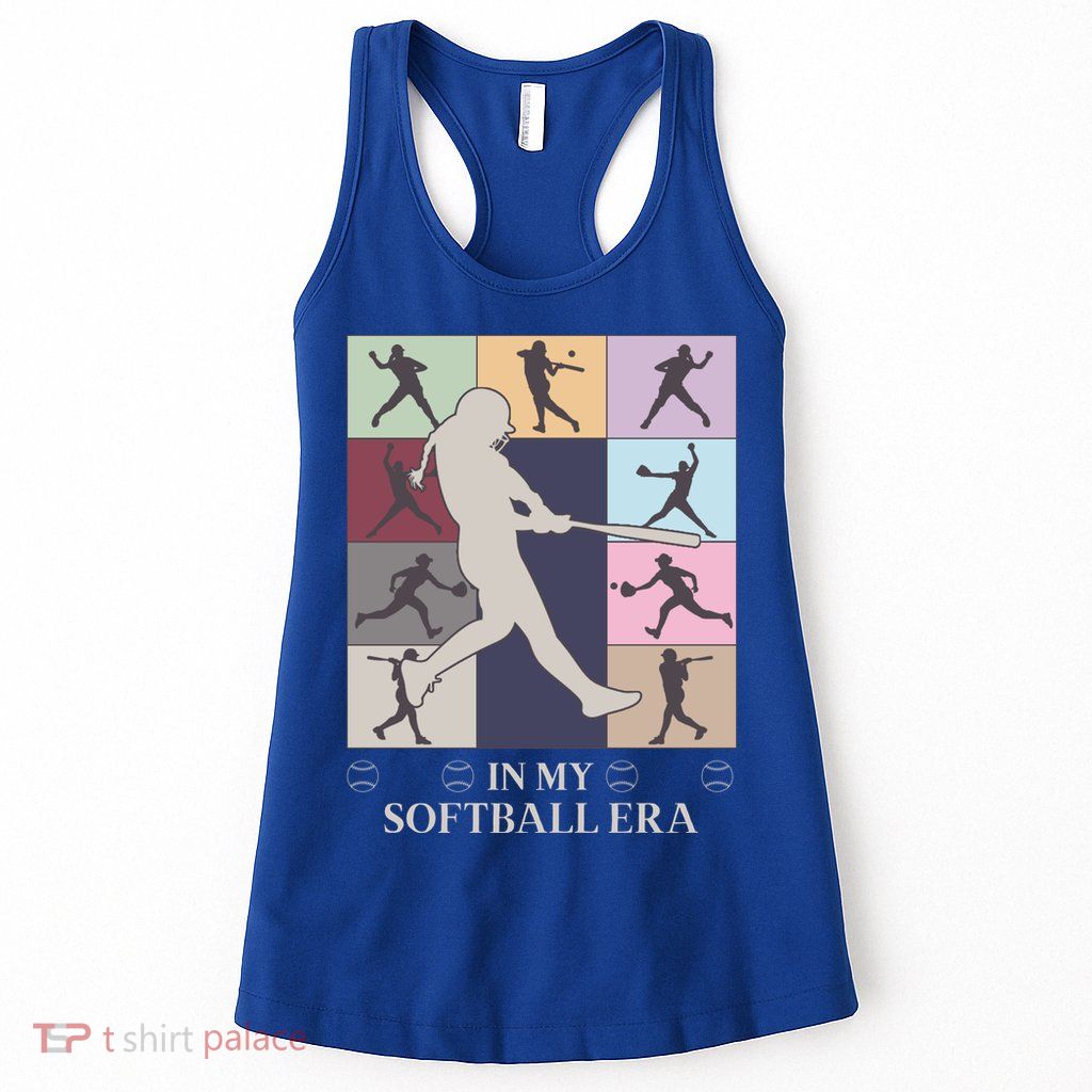 In My Softball Era Womens Tank Top