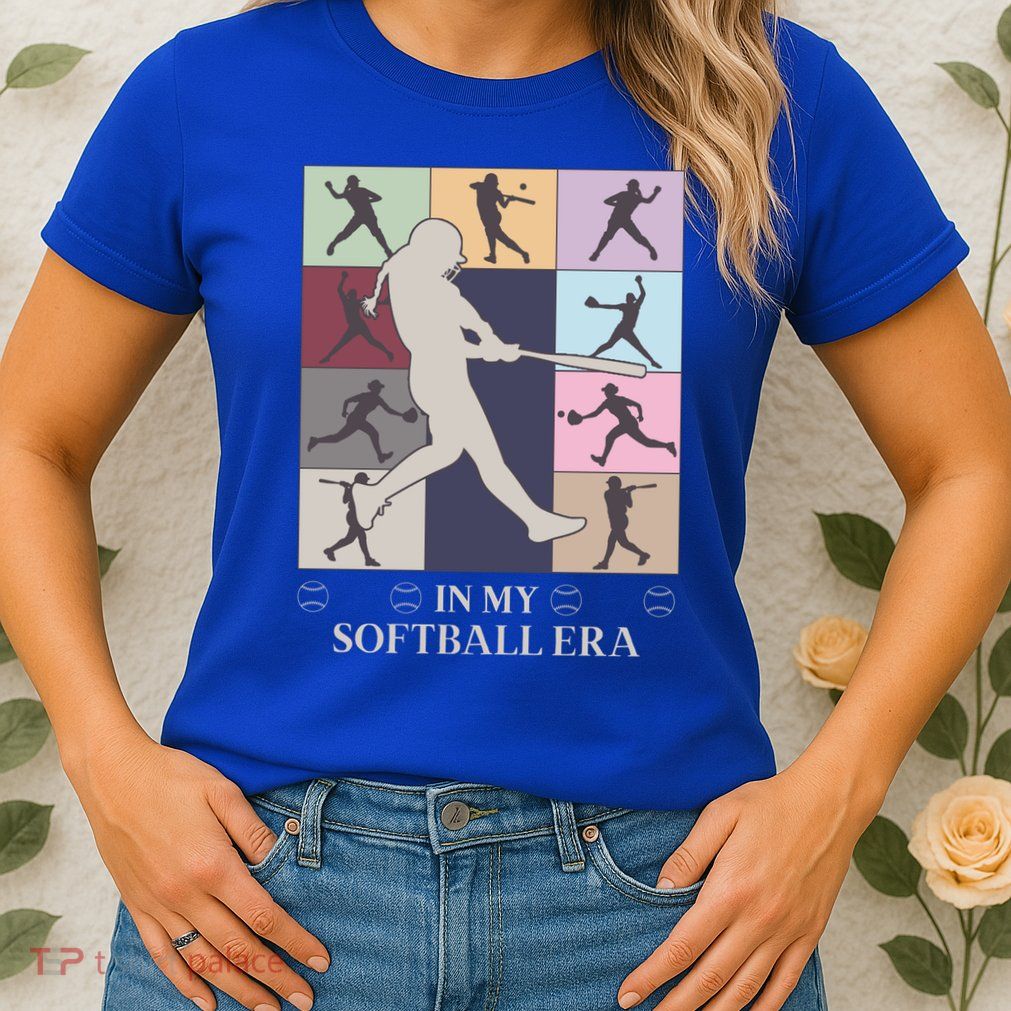 In My Softball Era Womens T-Shirt