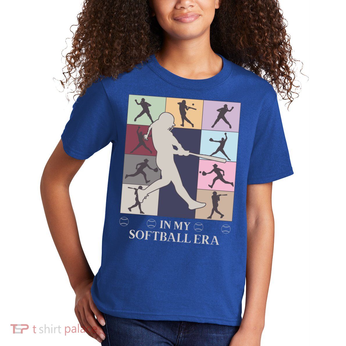 In My Softball Era Kids T-Shirt