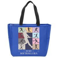 In My Softball Era Zip Tote Bag