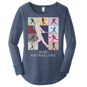 In My Softball Era Women's Perfect Tri Tunic Long Sleeve Shirt