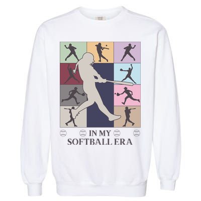 In My Softball Era Garment-Dyed Sweatshirt