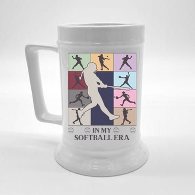 In My Softball Era Beer Stein