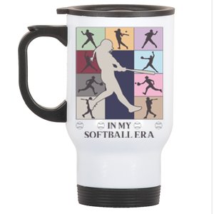 In My Softball Era Stainless Steel Travel Mug