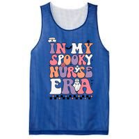 In My Spooky Nurse Era Halloween Groovy Witchy Spooky Nurse Cute Gift Mesh Reversible Basketball Jersey Tank