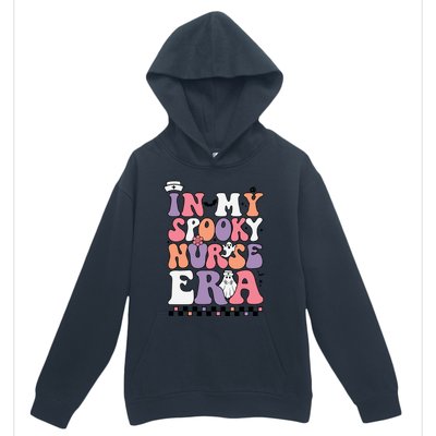 In My Spooky Nurse Era Halloween Groovy Witchy Spooky Nurse Cute Gift Urban Pullover Hoodie