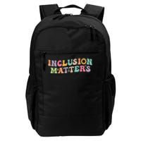 Inclusion Matters Special Education Autism Awareness Teacher Daily Commute Backpack