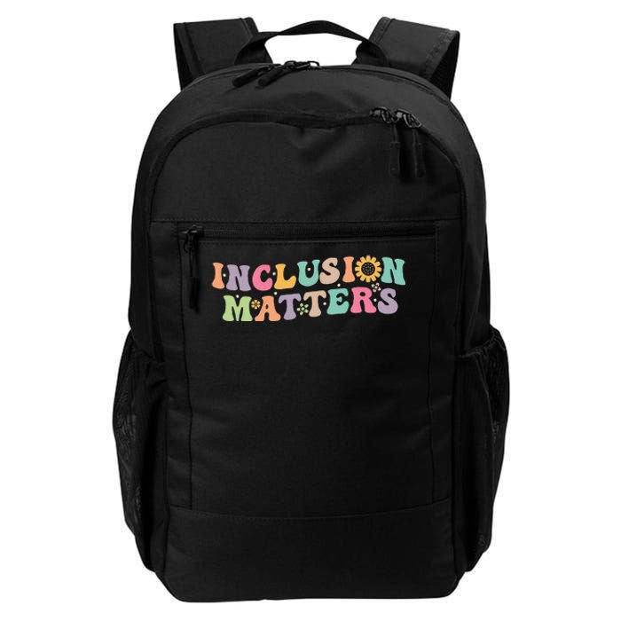 Inclusion Matters Special Education Autism Awareness Teacher Daily Commute Backpack