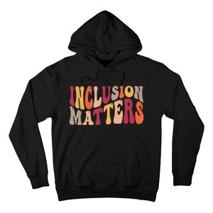 Inclusion Matters Special Education Autism Awareness Teacher Hoodie