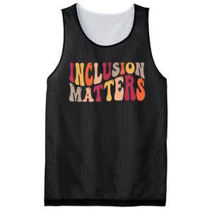 Inclusion Matters Special Education Autism Awareness Teacher Mesh Reversible Basketball Jersey Tank