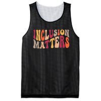 Inclusion Matters Special Education Autism Awareness Teacher Mesh Reversible Basketball Jersey Tank