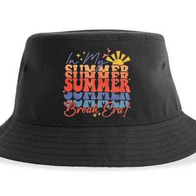 In My Summer Break Era Funny LastDay Of School Teacher Sustainable Bucket Hat