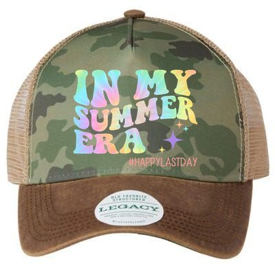 In My Summer Era Happy Last Day Of School Legacy Tie Dye Trucker Hat
