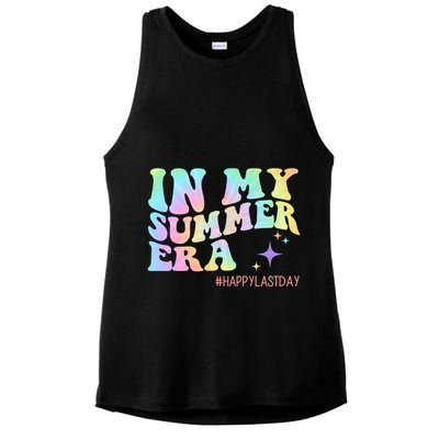 In My Summer Era Happy Last Day Of School Ladies PosiCharge Tri-Blend Wicking Tank