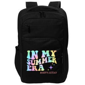 In My Summer Era Happy Last Day Of School Impact Tech Backpack