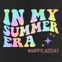 In My Summer Era Happy Last Day Of School Adult Drive Performance Visor