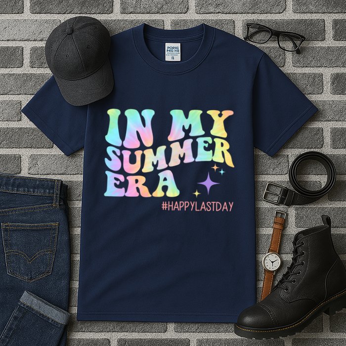 In My Summer Era Happy Last Day Of School Tall T-Shirt