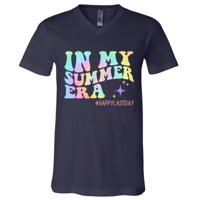 In My Summer Era Happy Last Day Of School V-Neck T-Shirt