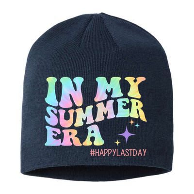 In My Summer Era Happy Last Day Of School Sustainable Beanie