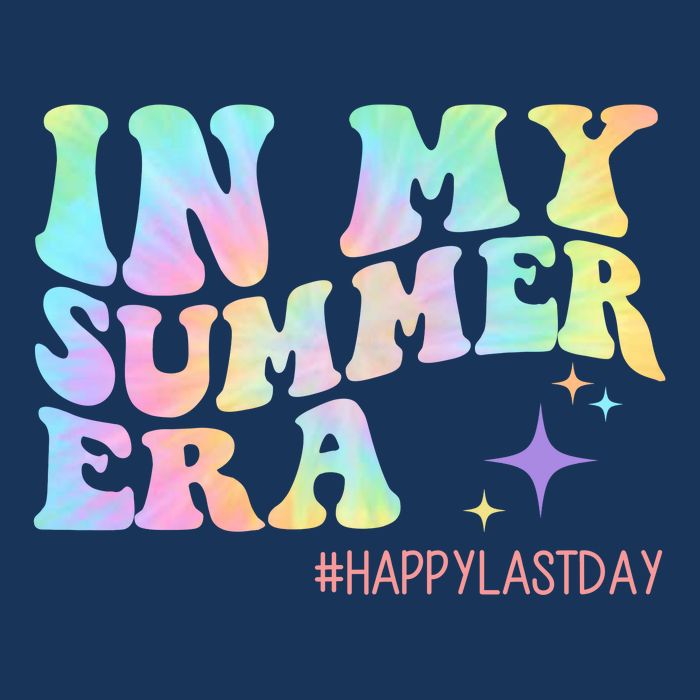 In My Summer Era Happy Last Day Of School 16 in Basic Backpack
