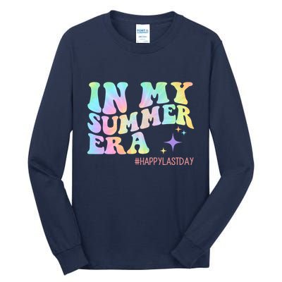 In My Summer Era Happy Last Day Of School Tall Long Sleeve T-Shirt