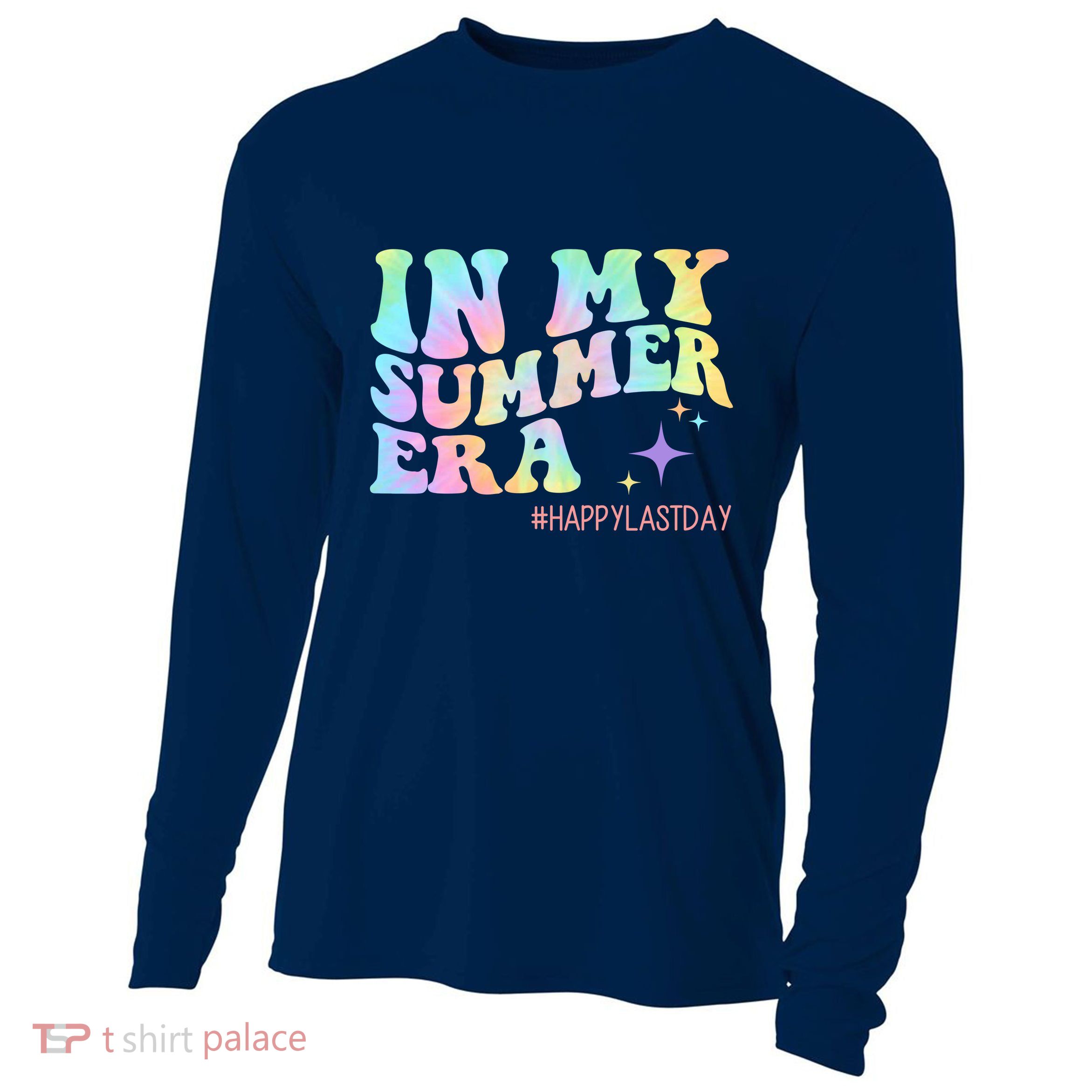 In My Summer Era Happy Last Day Of School Cooling Performance Long Sleeve Crew