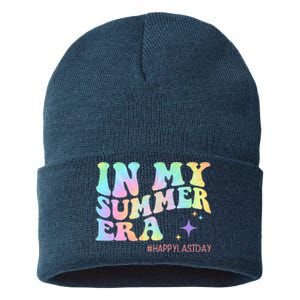 In My Summer Era Happy Last Day Of School Sustainable Knit Beanie