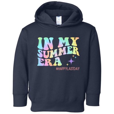 In My Summer Era Happy Last Day Of School Toddler Hoodie