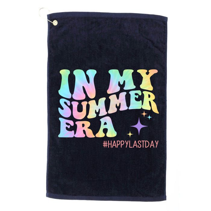 In My Summer Era Happy Last Day Of School Golf Towel