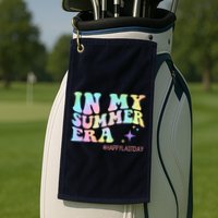 In My Summer Era Happy Last Day Of School Golf Towel
