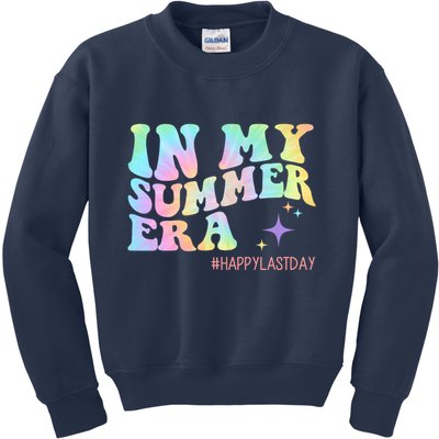 In My Summer Era Happy Last Day Of School Kids Sweatshirt