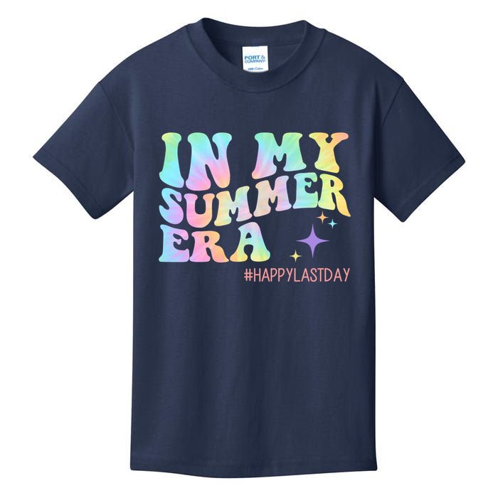 In My Summer Era Happy Last Day Of School Kids T-Shirt