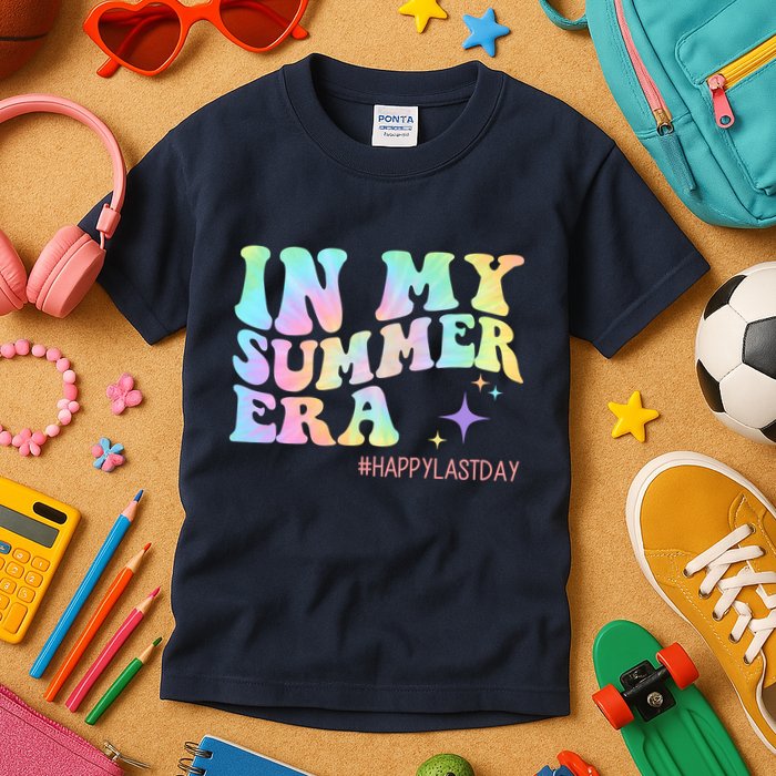 In My Summer Era Happy Last Day Of School Kids T-Shirt