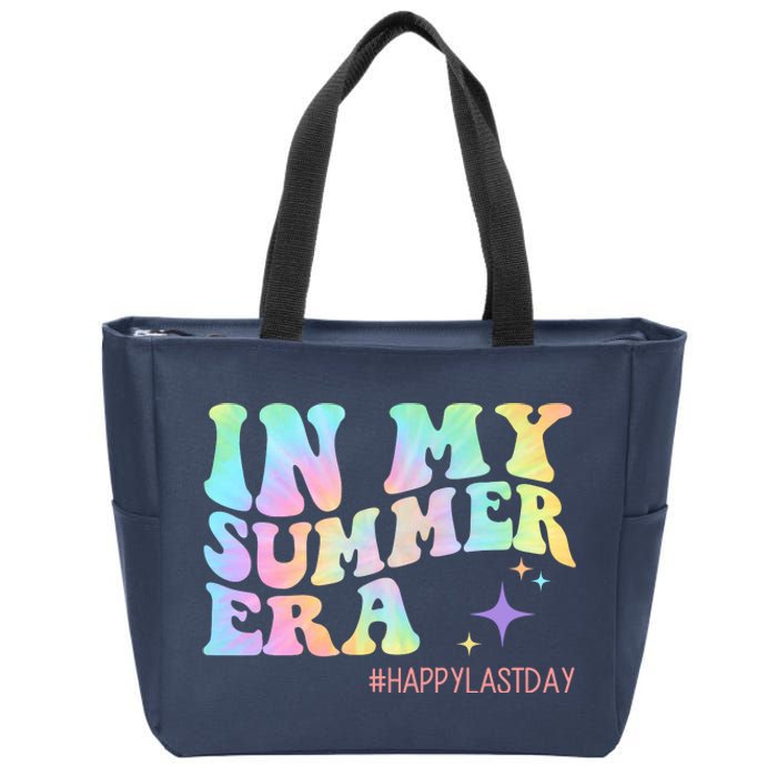 In My Summer Era Happy Last Day Of School Zip Tote Bag