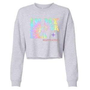 In My Summer Era Happy Last Day Of School Cropped Pullover Crew