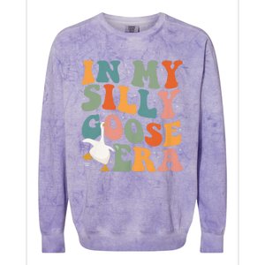 In My Silly Goose Era Colorblast Crewneck Sweatshirt