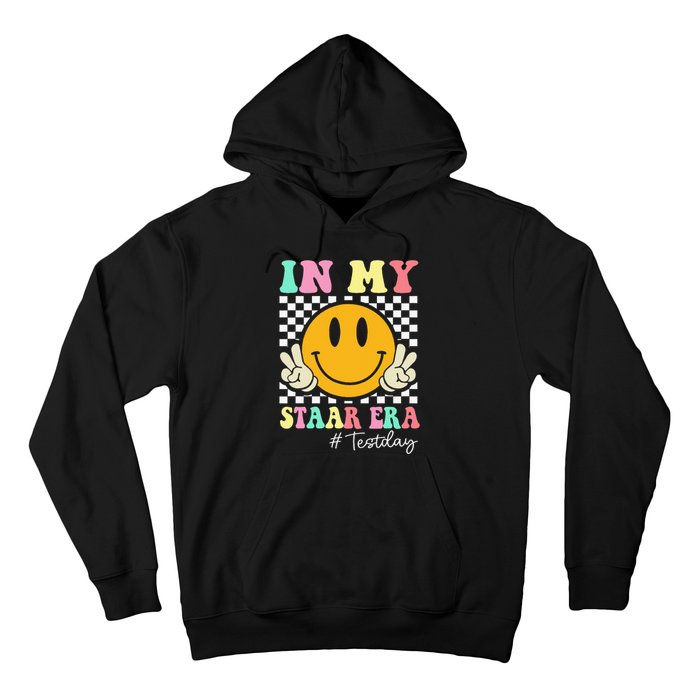 In My Staar Era Retro Smile Teacher Testing Test Day Hoodie