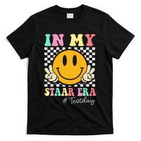 In My Staar Era Retro Smile Teacher Testing Test Day T-Shirt