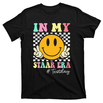 In My Staar Era Retro Smile Teacher Testing Test Day T-Shirt