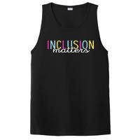 Inclusion Matters Special Education Autism Awareness Teacher PosiCharge Competitor Tank