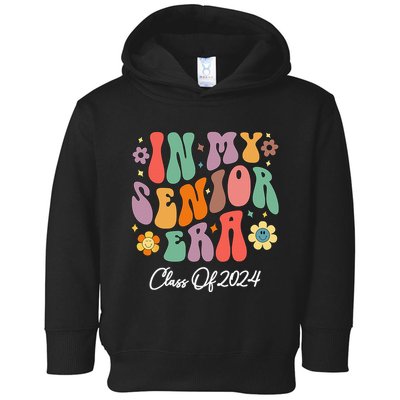In My Senior Era Class Of 2024 Back To School Graduate Toddler Hoodie