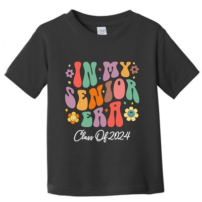 In My Senior Era Class Of 2024 Back To School Graduate Toddler T-Shirt