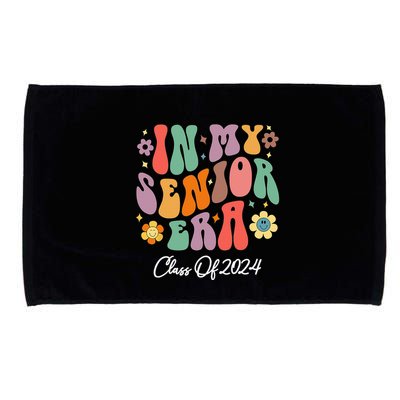 In My Senior Era Class Of 2024 Back To School Graduate Microfiber Hand Towel