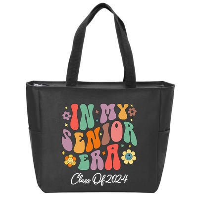 In My Senior Era Class Of 2024 Back To School Graduate Zip Tote Bag